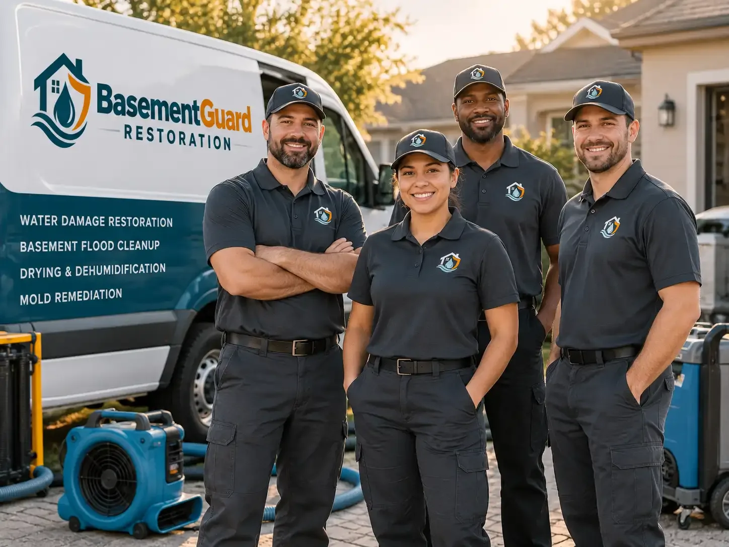 Basement Water Damage Restoration company in Edward, NC